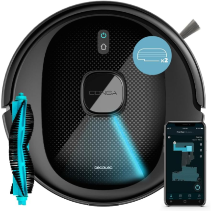 Robot Aspirador Cecotec Conga 7490 Immortal X‑Treme con batería de 2600 mAh